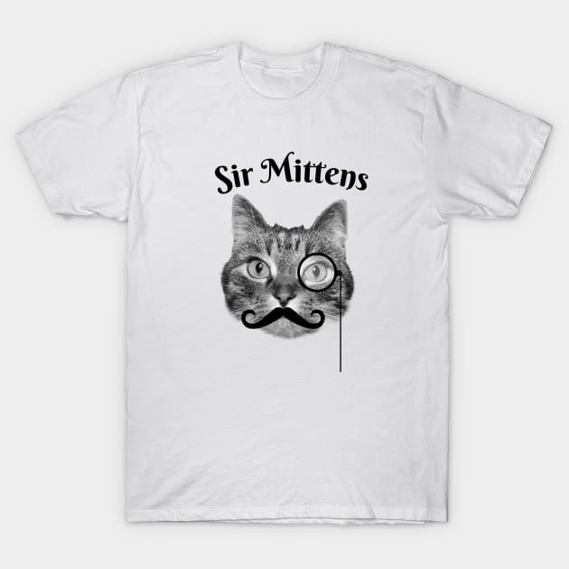 Sir mittens T-Shirt by Purrfect